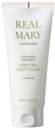 Глубоко очищающая маска для кожи головы с морской солью Rated Green Real Mary Purifying Scalp Scaler, 200 мл