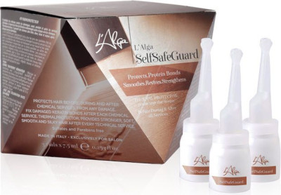Догляд-термозахист при хімічній обробці волосся L'Alga SelfSafeGuard, 7.5 мл