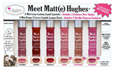 Набір міні блисків для губ The Balm Meet Hughes Mini Kit 03, 7.2 мл