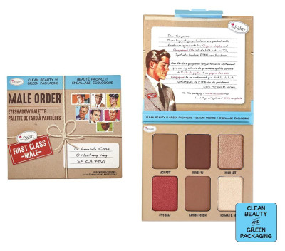 Палетка теней для глаз The Balm Male Order First Class Male, 13.2 гр