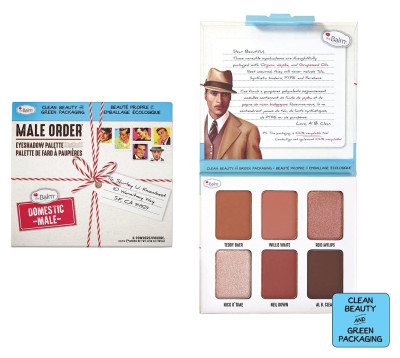 Палетка теней для глаз The Balm Male Order First Domestic Male, 13.2 гр