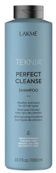 Міцелярний шампунь для глибокого очищення волосся Lakme Teknia Perfect Cleanse Shampoo, 1000 мл