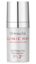 Крем для очей «Гіалуронове розгладження» день/ніч Dr. Irena Eris Clinic Way 1°-2° 30+ anti-wrinkle skin care around the eyes, 15 мл