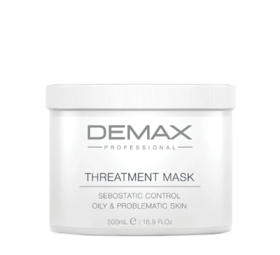 Сужающая поры маска каолин и травы Demax, 500мл