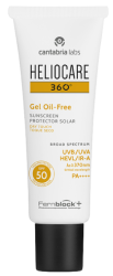 Солнцезащитный гель для лица на водной основе Cantabria Labs Heliocare 360º Gel Oil-Free SPF 50, 50 мл