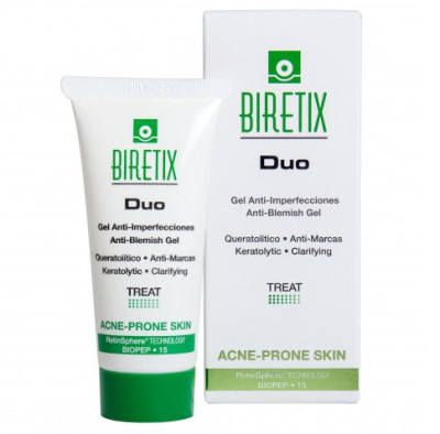 Себорегулюючий гель для шкіри з акне Cantabria Labs Biretix Duo Gel, 30 мл