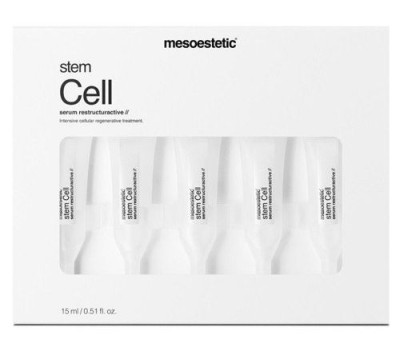 Сироватка ревіталізуюча для обличчя Mesoestetic Stem Cell Serum Restructuractive, 5x3 мл