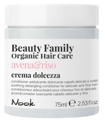 Кондиционер для тонких волос, склонных к спутыванию Nook Beauty Family Organic Hair Care, 75 мл