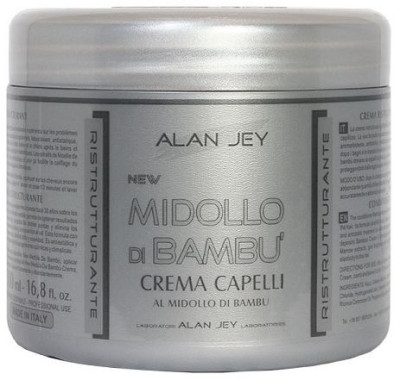 Крем-бальзам для волос с вытяжкой бамбука Alan Jey, 500 мл