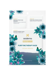 Триступенева маска для очищення шкіри Sesderma Beauty Treats Purifying Therapy Mask, 27 мл