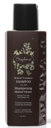 Шампунь для надання об'єму волоссю мінеральний Saphira Volume, 90мл