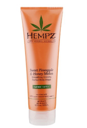 Питательный гель для душа "Ананас и Медовая Дыня" Hempz Sweet Pineapple & Honey Melon Herbal Body Wash, 250 мл