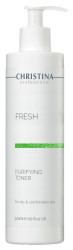 Очищаючий тонік для жирної шкіри з лемонграсом Christina Fresh