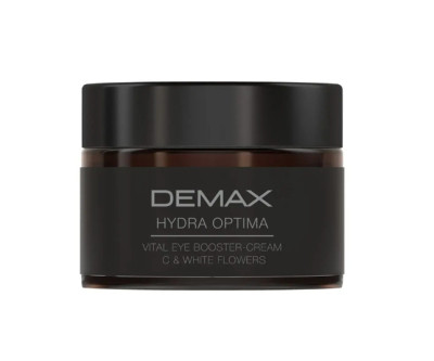 Зволожуючий крем для зони навколо очей “Вітамін С та білі квіти” Demax Hydro Optima, 15 мл