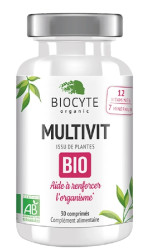 Мультивитамины желейные Biocyte Multivit Bio, 30 шт