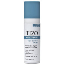 Крем для догляду за шкірою навколо очей без відтінку Tizo Eye Renewal Sunscreen SPF 20, 15 г