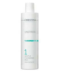 Ніжне молочко, що очищає (крок 1) Christina Unstress Gentle Cleansing Milk, 300 мл