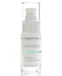 Концентрат для шкіри навколо очей та шиї Christina Unstress Eye Аnd Neck Сoncetrate, 30 мл
