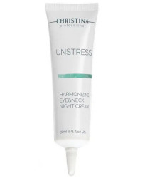 Нічний крем для шкіри навколо очей та шиї Christina Unstress Harmonizing Night Cream Eye&Neck, 30 мл