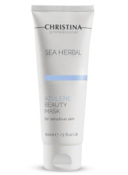 Азуленова маска краси для чутливої ​​шкіри Christina Sea Herbal Beauty Mask Azulene, 60 мл