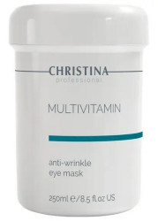 Мультивітамінна маска від зморшок для зони навколо очей Christina Multivitamin Anti-Wrinkle Eye Mask, 250 мл