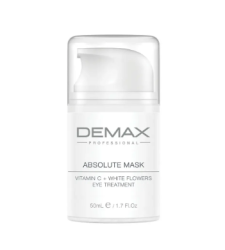 Мультивітамінна маска для періорбітальної зони «Вітамін С та білі квіти» Demax, 50мл