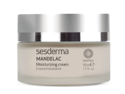 Зволожуючий крем для обличчя із мигдальною кислотою Sesderma Mandelac Moisturizing Cream, 50 мл
