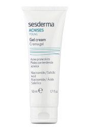 Крем-гель для молодої проблемної шкіри Sesderma Acnises Young Gel Cream, 50 мл