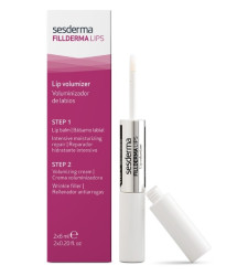 Бальзам для губ активатор  Sesderma FILLDERMA LIPS (step I +step II), 2х6 мл