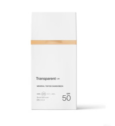 Мінеральний сонцезахисний крем у відтінку Medium Transparent Lab Mineral Tinted Sunscreen Medium, 100 мл