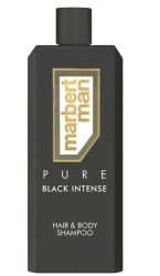 Шампунь та гель для душу Marbert Man Pure Black Intense Hair & Body Shampoo, 400 мл