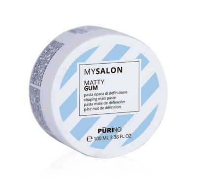Матова моделююча паста екстрасильної фіксації Puring MySalon Matty Gum, 100 мл