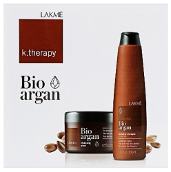 Набір пробників з аргановим маслом для волосся Lakme K.Therapy Bio Argan