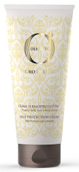 Крем термозахисний із протеїнами шовку та екстрактом насіння льону Barex Olioseta Oro di Luce Heat Protection Cream, 200 мл