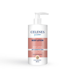 Лосьйон для тіла з морошкою для сухої та чутливої шкіри Celenes cloudberry body lotion unscented, 200 мл