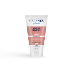 Заживляючий крем з морошкою для пошкодженої шкіри п'ят Celenes cloudberry cracked heel cream, 75 мл