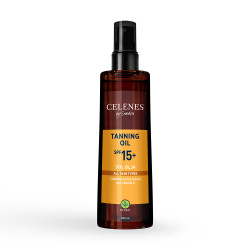 Олія для засмаги Celenes Herbal Tanning Oil Spf 15+, 200 мл