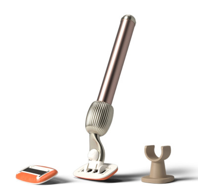 Стартовий набір засобів для гоління Fler The Razor Starter Set Blush - Soft and metallic