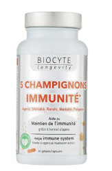 Капсули для імунітету Biocyte 5 Champignons, 30 шт