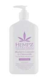 Зволожуюче молочко для тіла "Чорниця лаванда-ромашка" Hempz Blueberry Lavender & Chamomile Herbal Body Moisturizer, 500 мл