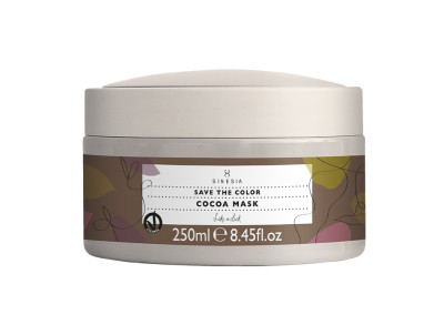 Живильна тонувальна маска шоколад Sinesia Save The Color, 250 мл