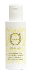 Шампунь-блиск з протеїнами шовку і екстрактом насіння льону Barex Olioseta Oro di Luce Shine Shampoo, 100 мл