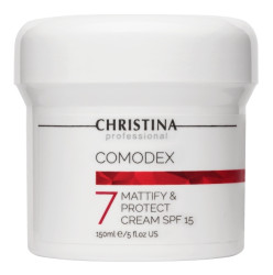 Комодекс Матирующий защитный крем (шаг 7) Christina Comodex Mattify&Protect Cream SPF 15, 150 мл