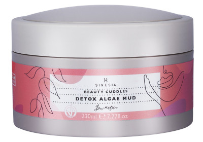 Детокс-грязь з водоростями для обличчя та шкіри голови Sinesia Beauty cuddles, 230 мл