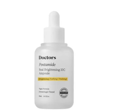 Сироватка для освітлення та рівного тону шкіри Doctors Pentamide Real Brightening 10C Ampoule, 50 мл