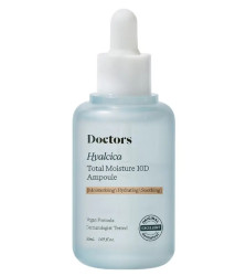 Зволожувальна сироватка з 10 формами гіалуронової кислоти та центелою Doctors Hyalcica Total Moisture 10 D Ampoule, 50 мл