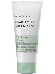 Очищувальна маска з глиною та спіруліною Logically, Skin Clarifying Green Mask, 100 г