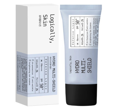 Зволожувальний сонцезахисний флюїд для обличчя Logically, Skin Hydro Multi-Shield Sun Essence SPF30 / PA++++, 40 г
