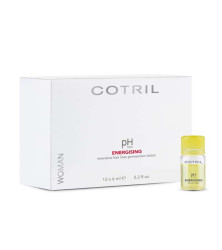 Лосьон активного действия против выпадения волос ENERGISING WOMAN LOTION ампулы pH MED COTRIL, 12 шт, 6 мл