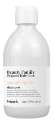 Безсульфатный шампунь для гладкости прямых и непослушных волос Nook Beauty Family Organic Hair Care, 300 мл